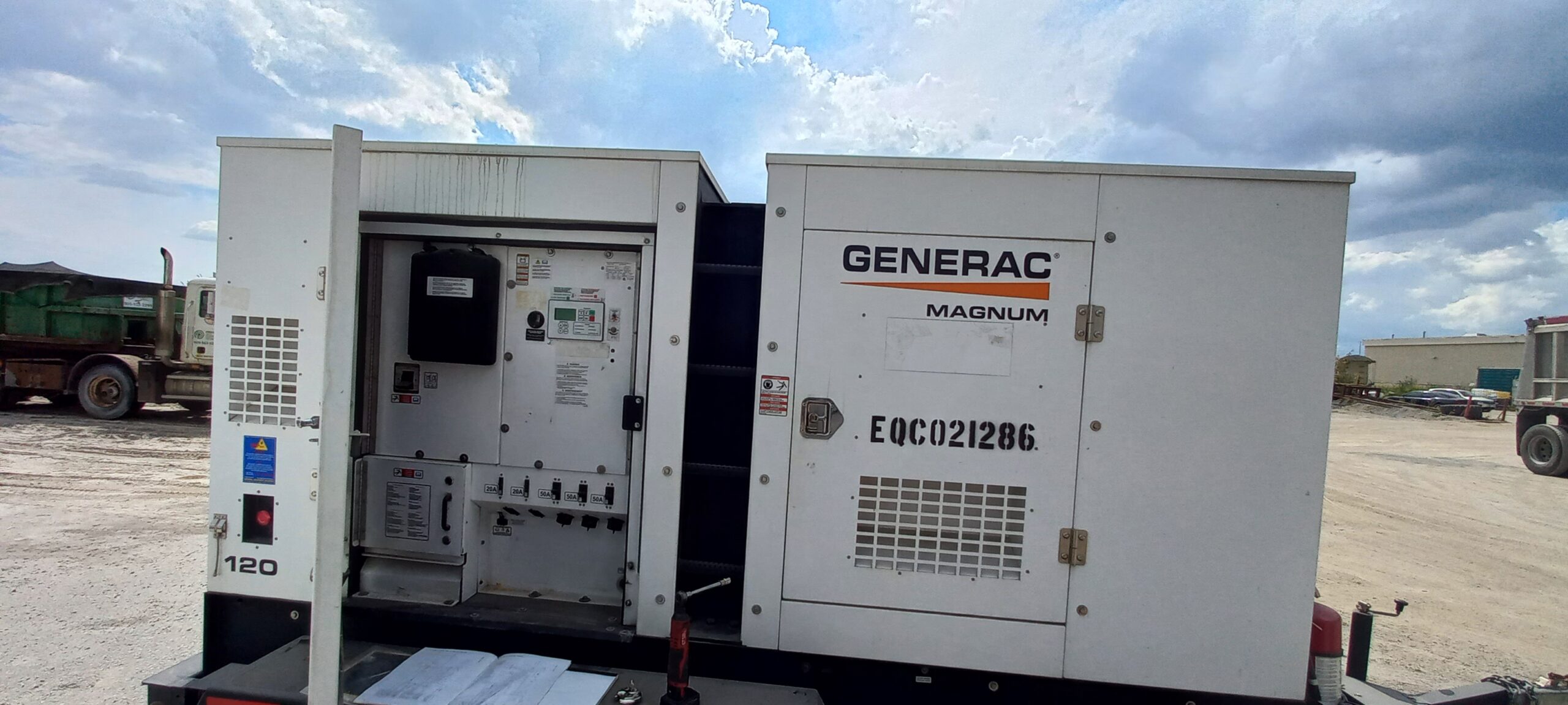 New & used diesel generators sell