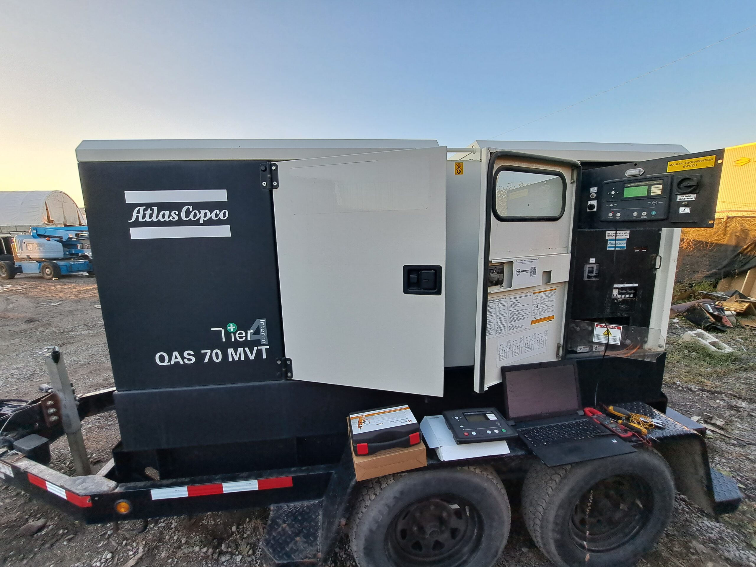 Diesel generator repair